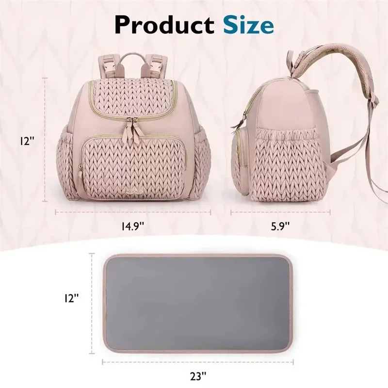 Large Capacity Maternity Diape - đánh giá và giá Backpack Diaper Bag