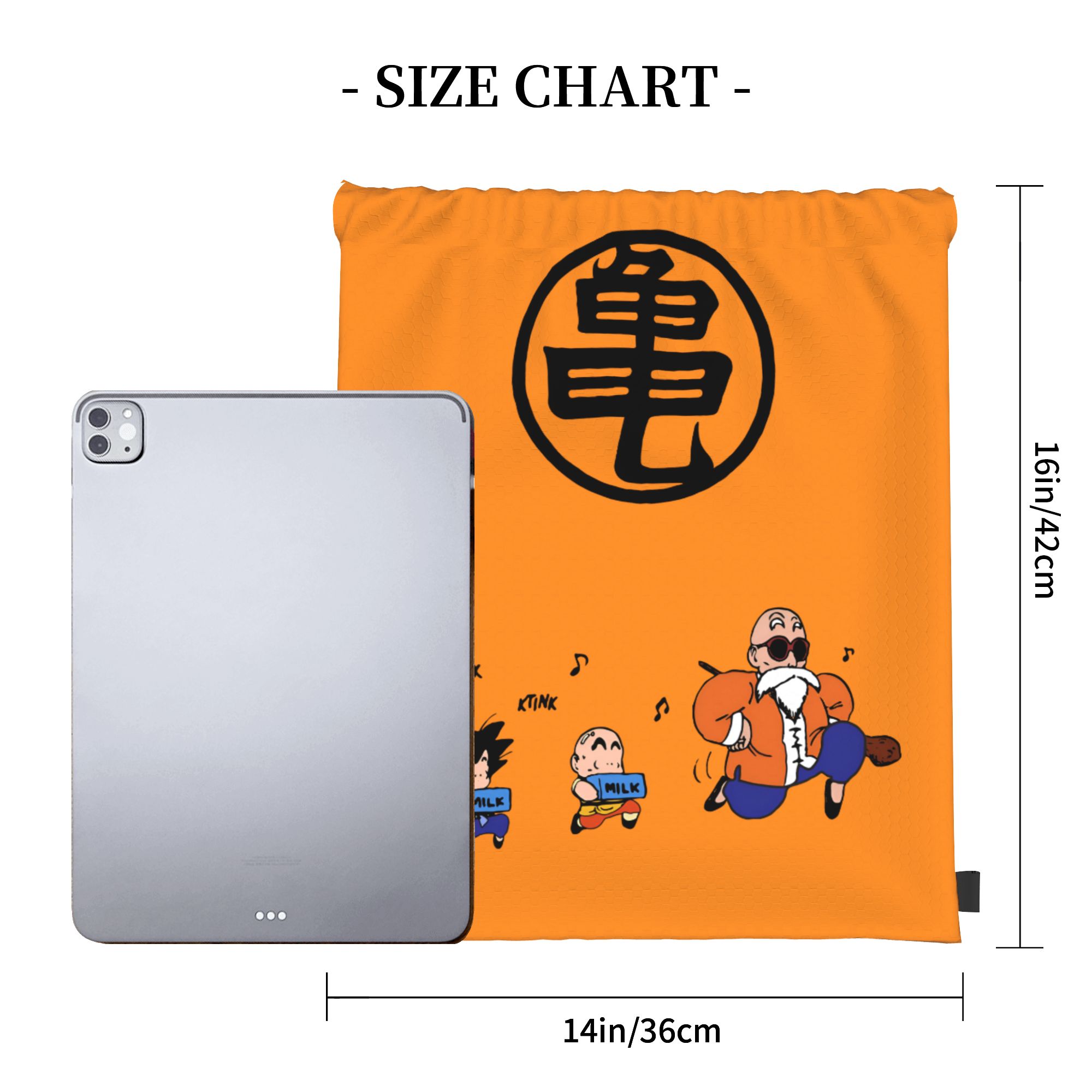 D-Dragon B-Ball Masters Roshis - đánh giá và giá Drawstring Gym Bag