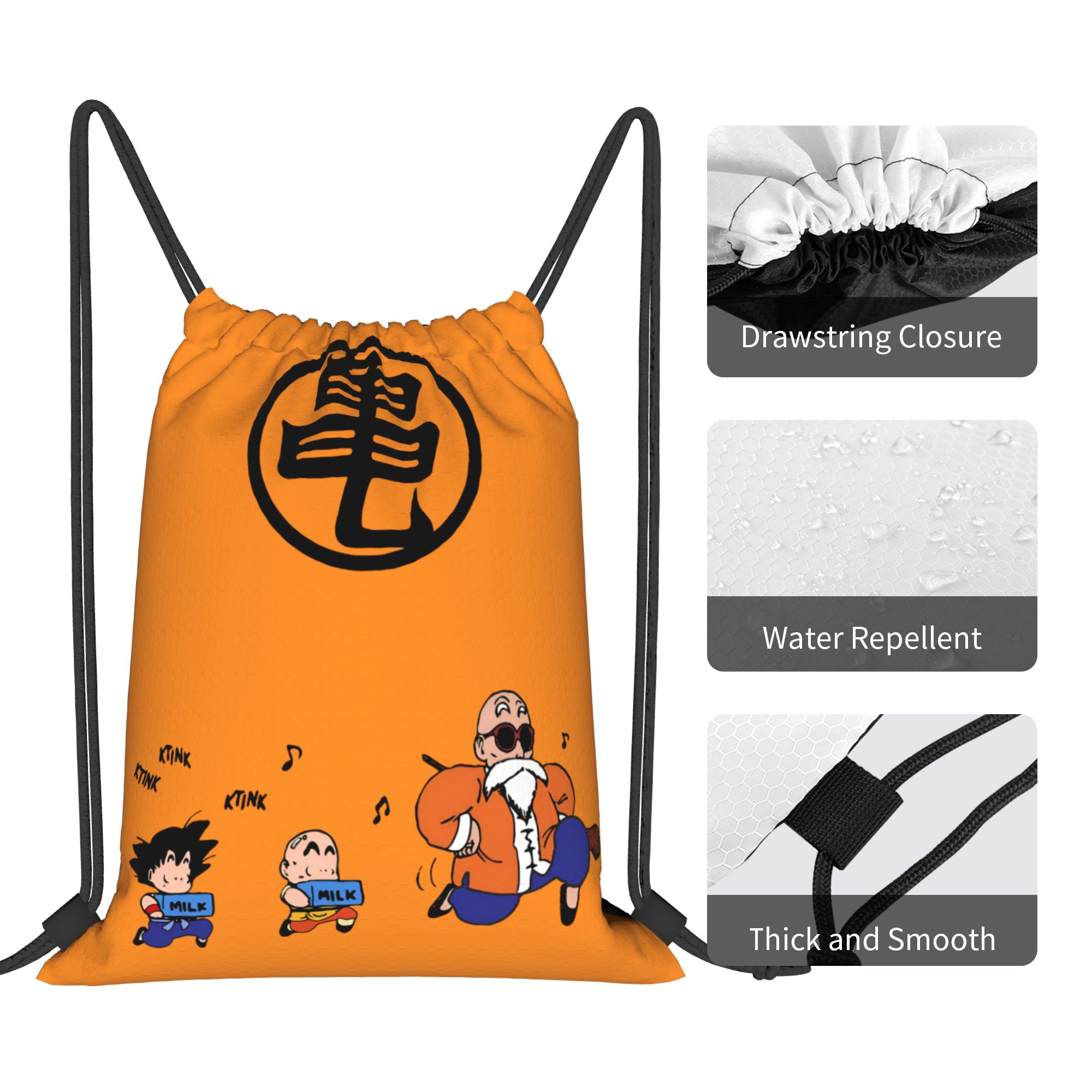 D-Dragon B-Ball Masters Roshis - đánh giá và giá Drawstring Gym Bag
