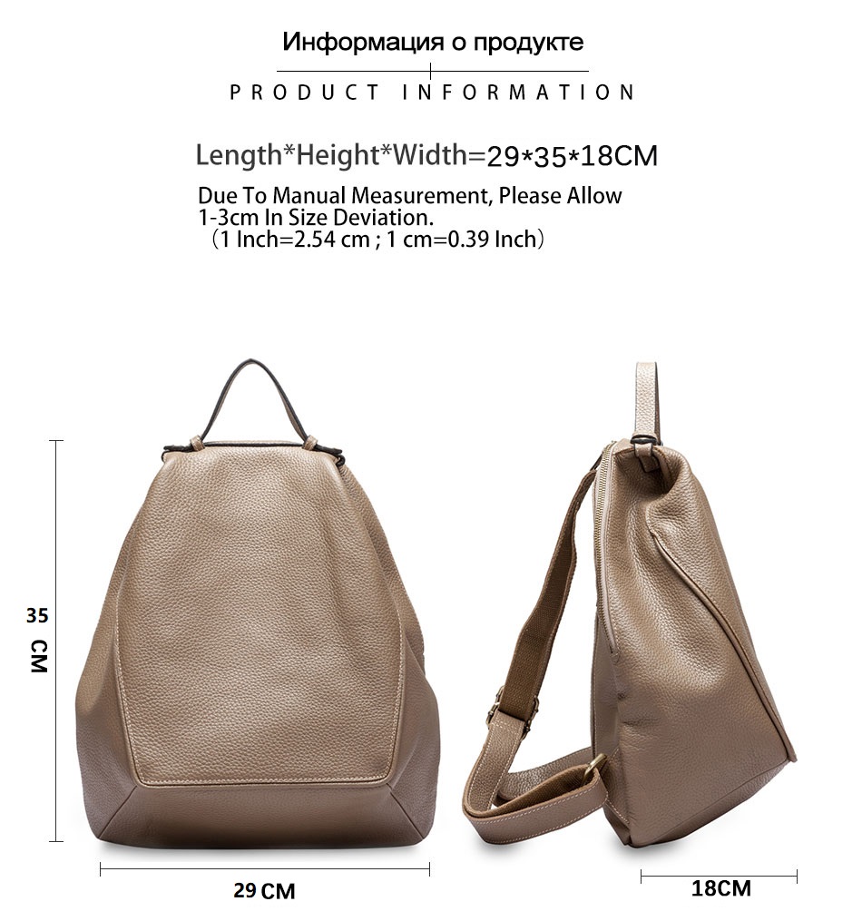 Zency Women 100% Genuine Leath - đánh giá và giá Travel Backpack Anti Theft