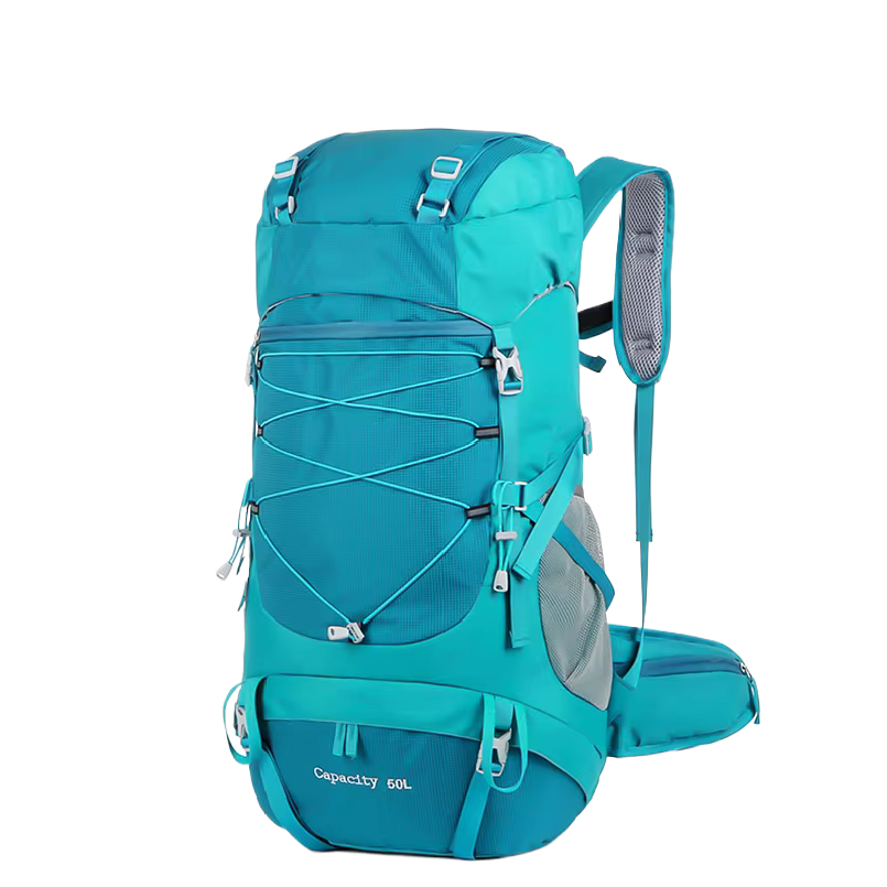 50L Hiking Backpack with Rain  - đánh giá và giá Rain Cover Backpack