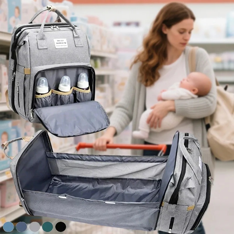 Large Capacity Mommy Diaper Ba - đánh giá và giá Backpack Diaper Bag