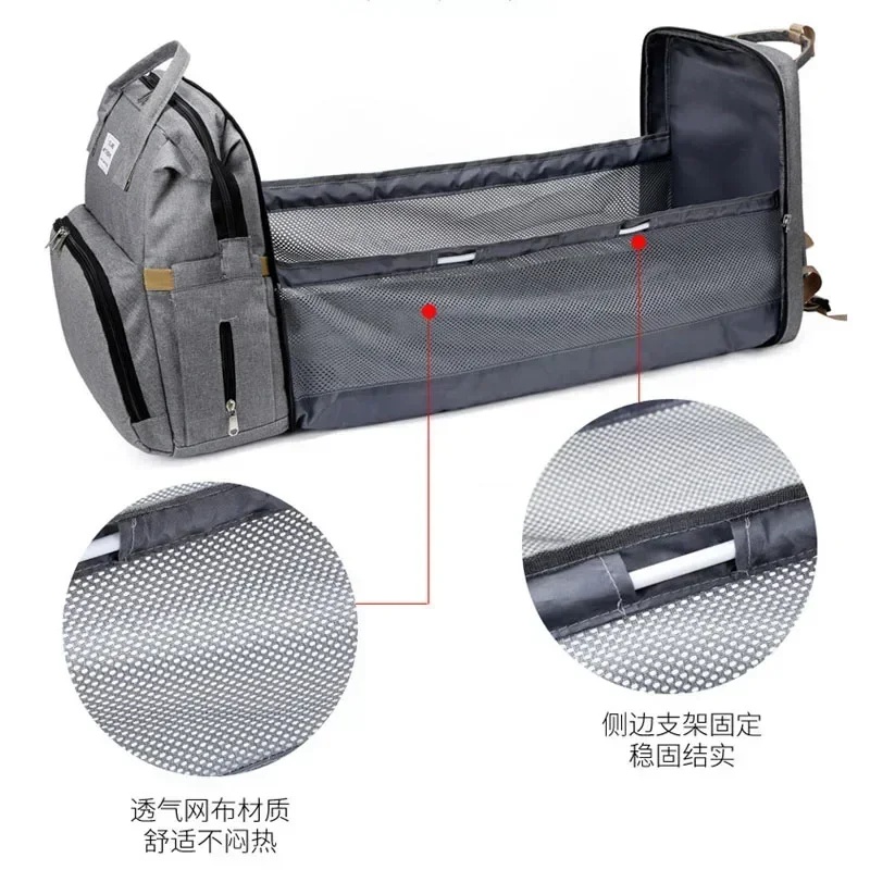 Large Capacity Mommy Diaper Ba - đánh giá và giá Backpack Diaper Bag