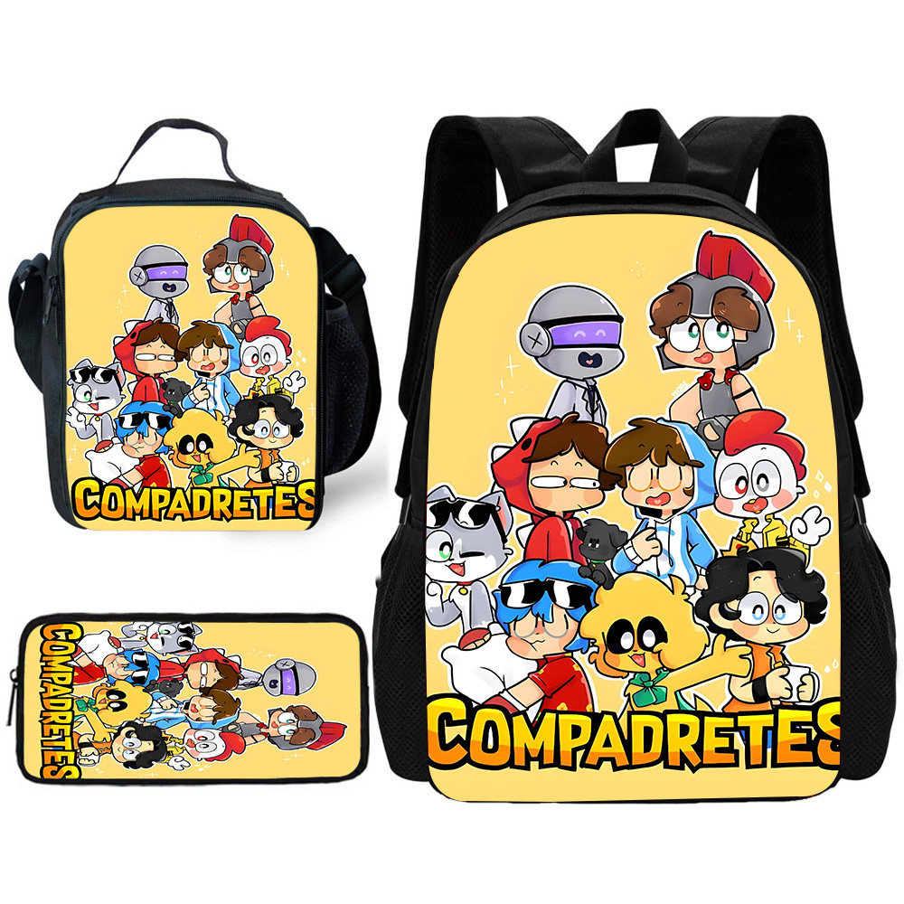 Child Casual Mikecracks Cartoo - đánh giá và giá Canvas Backpack Casual
