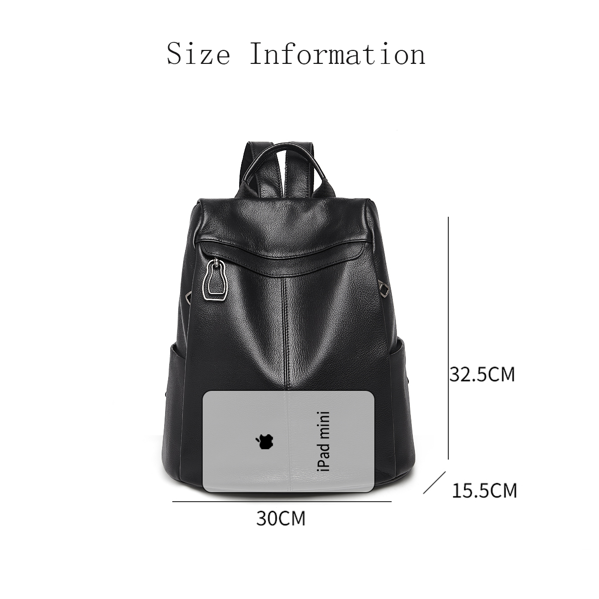 FOXER Genuine Leather Backpack - đánh giá và giá Travel Backpack Anti Theft