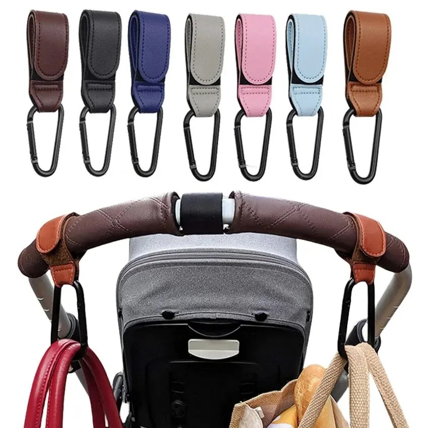 2Pcs Leather Cart Hooks Baby S - đánh giá và giá Backpack Diaper Bag