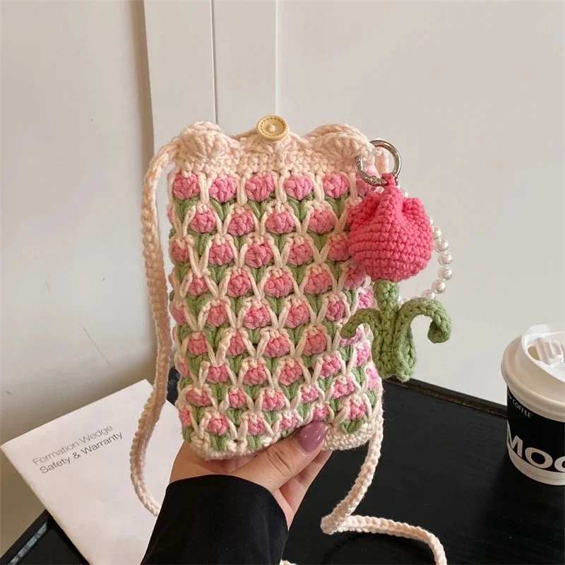 Handmade Backpacks Crochet Tul - đánh giá và giá Mini Backpack Purse