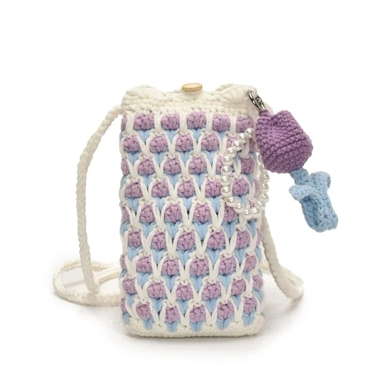 Handmade Backpacks Crochet Tul - đánh giá và giá Mini Backpack Purse