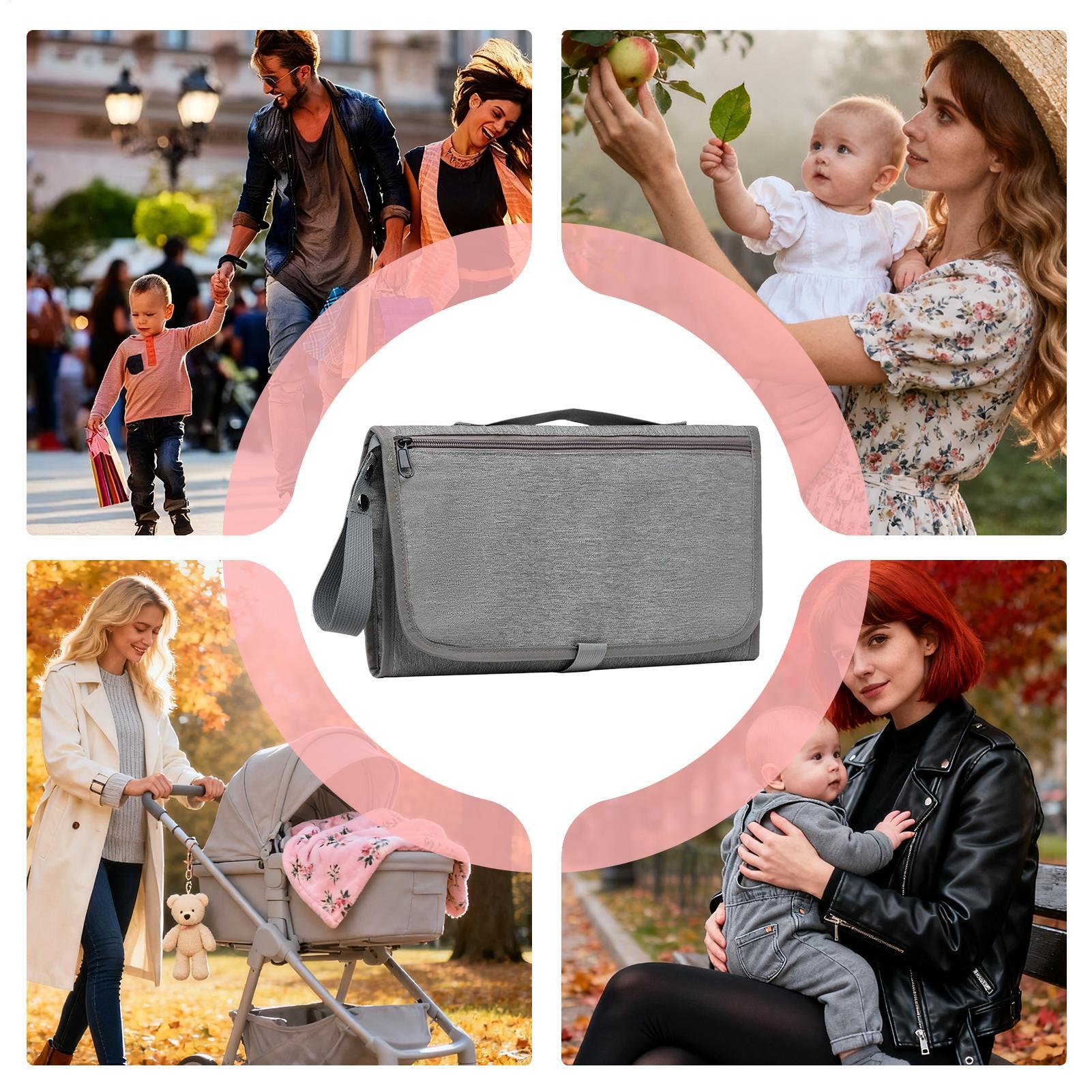 Diaper Purse Large Capacity Wa - đánh giá và giá Backpack Diaper Bag