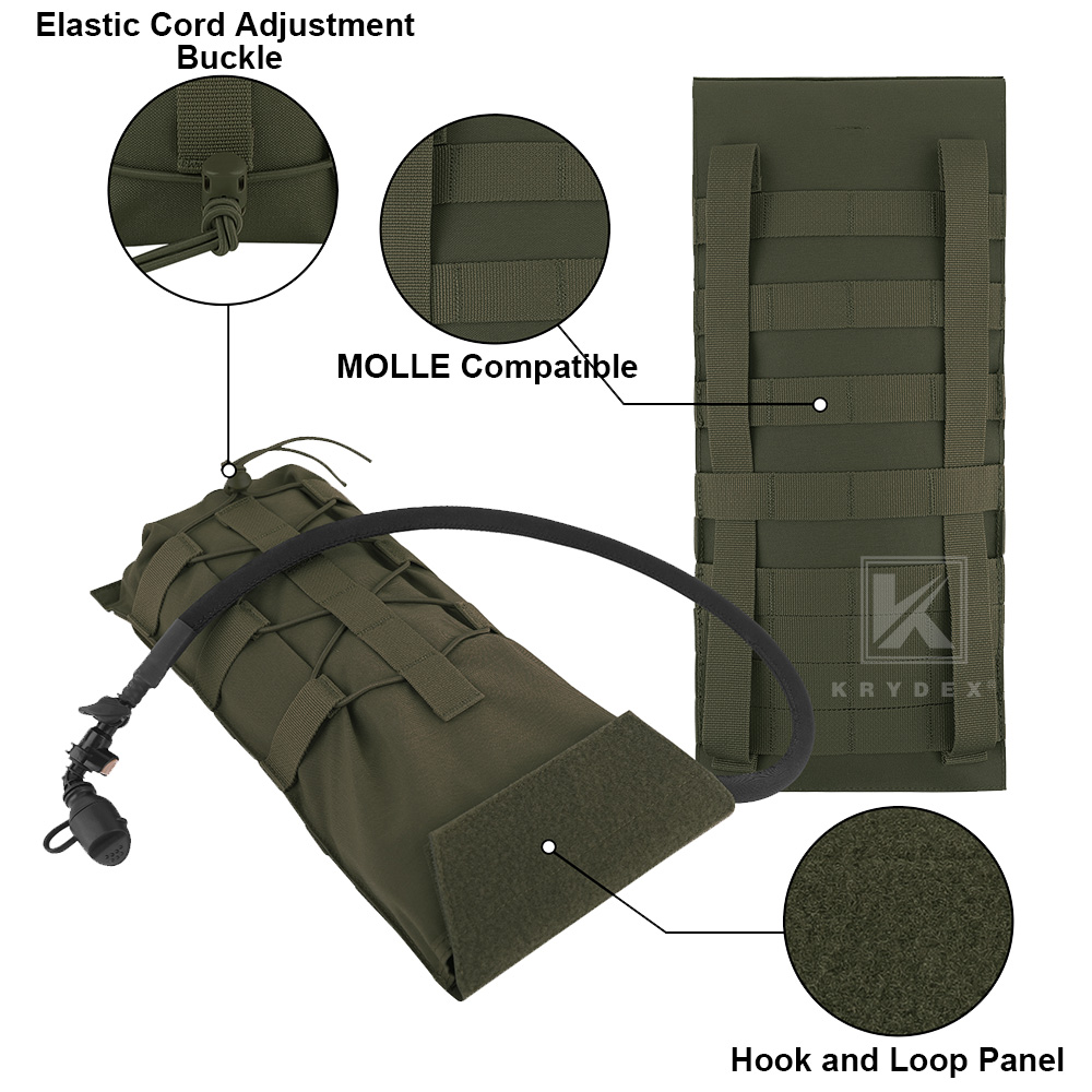 KRYDEX Tactical 3L Hydration M - đánh giá và giá Hydration Pack Outdoor